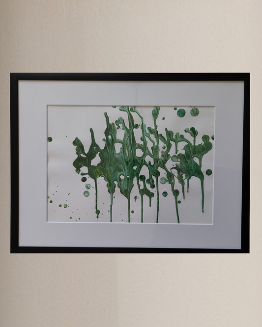 Framed Acrylic "The Grass"