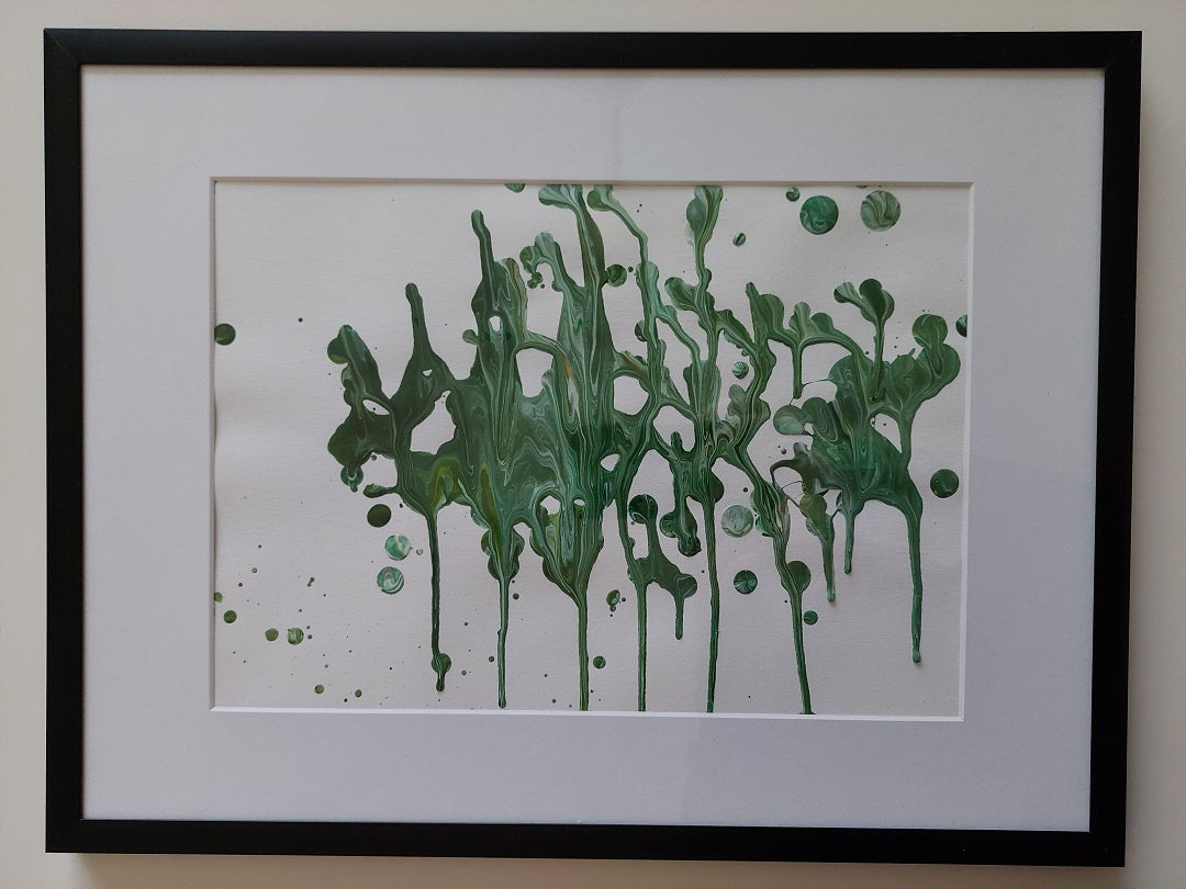 Framed Acrylic "The Grass"